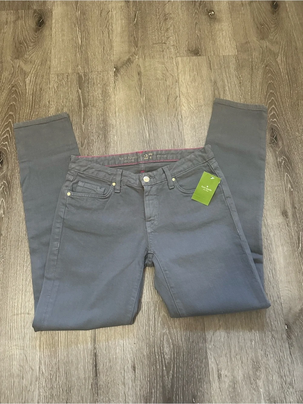 kate spade Slim Gray Skinny Jeans